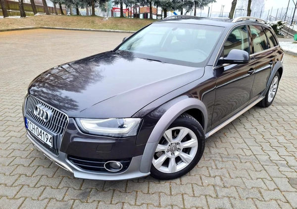 Audi A4 Allroad cena 57500 przebieg: 151128, rok produkcji 2012 z Trzebinia małe 172